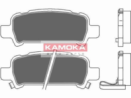 Колодка тормозная Subaru Forester 97\'->,Legacy IV 03\'-> задн.* KAMOKA JQ1012666