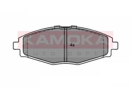 Колодка тормозная передняя Daewoo Lanos 1.5, Sens, Matiz, Chery QQ 13 диск. (к-т 4 шт.) кор. уп. KAMOKA JQ1012674