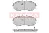 Колодка тормозная перед. CHRYSLER GRAND VOYAGER V 07\&#039;-&gt;,JEEP FREEMONT 11\&#039;-&gt; KAMOKA JQ101274 (фото 1)