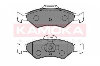 Колодка тормозная Ford Fiesta IV95-02,KA 96-08,Mazda 121 III 96-> перед. KAMOKA JQ1012786