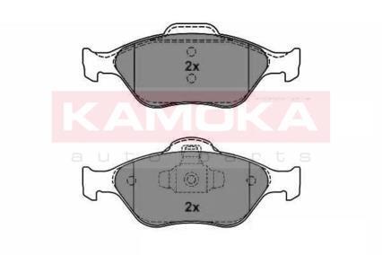 Гальмiвнi колодки дисковi FORD FIESTA IV/V 95-/FUSION 02-/MAZDA 121 96-/2 03- KAMOKA JQ1012788
