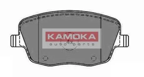 Колодка тормозная VW Polo 01->, Skoda Fabia 99->, Seat Ibiza IV/V 02-> перед. KAMOKA JQ1012838