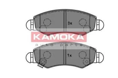 Колодки тормозные (передние) Opel Agila /Suzuki Ignis II, Wagon R+ 1.0-1.5 00- KAMOKA JQ1012846