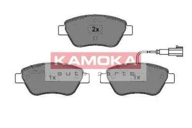 Колодка тормозная Fiat Bravo 07->,Doblo 05->,GrandE Punto 05->,Stilo 01-> перед. KAMOKA JQ1012932