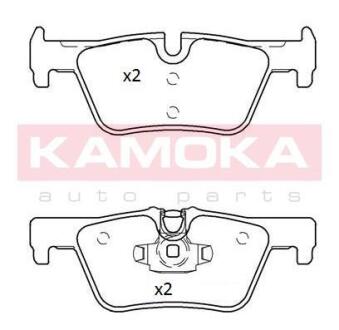 Колодки гальмівні дискові, комплект KAMOKA JQ101295