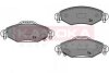 Колодка тормозная Toyota Yaris 99\&#039;-&gt;,Yaris Verso 99\&#039;-&gt; перед. KAMOKA JQ1013026 (фото 1)