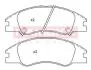 Комплект гальмівних накладок, дискове гальмо KAMOKA JQ101303 (фото 1)
