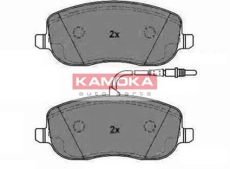 Колодка тормозная Citroen C8 02->,Fiat ULYSSE 02->,Peugeot 607 01-04 перед. KAMOKA JQ1013112