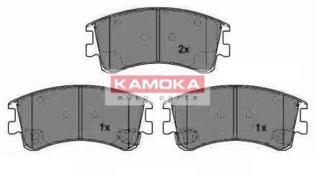 Гальмiвнi колодки дисковi MAZDA 6 02- KAMOKA JQ1013238
