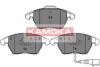 Колодка тормозная Audi A3 03-&gt;,Seat Leon 05-&gt;,Skoda Octavia 04-&gt;,VW Golf V 03-&gt; перед. KAMOKA JQ1013282 (фото 1)