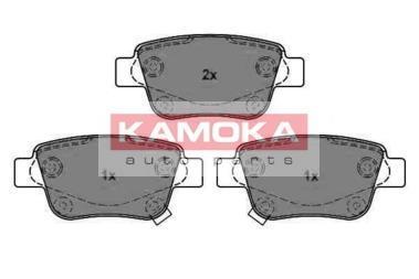 Гальмiвнi колодки дисковi TOYOTA AVENSIS(T25) 03- KAMOKA JQ1013298