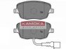 Колодка тормозная VW Polo 02-&gt;, Skoda Fabia 99-&gt;, Seat Ibiza IV 02-&gt; перед. KAMOKA JQ1013324 (фото 1)