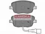 Колодка тормозная VW Polo 02->, Skoda Fabia 99->, Seat Ibiza IV 02-> перед. KAMOKA JQ1013324 (фото 1)