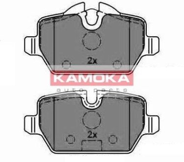 Колодка тормозная BMW 1 (E87) 04->,3 (E90) 05-> задн. KAMOKA JQ1013612