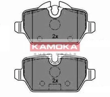Колодка тормозная BMW 1 (E87) 04->,3 (E90) 05-> задн. KAMOKA JQ1013612