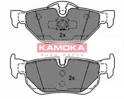 Колодка тормозная BMW 1 (E87) 04->,3 (E90) 05-> задн. KAMOKA JQ1013614