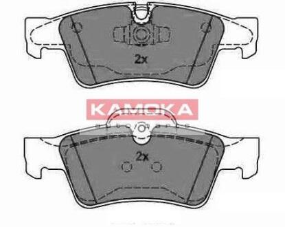 Гальмiвнi колодки дисковi MERCEDES KLASA M (W164) 05-/KLASA GL(X164) 06- KAMOKA JQ1013662