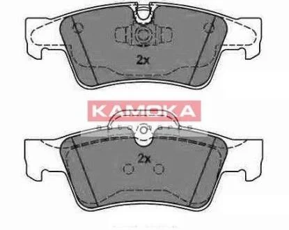 Гальмiвнi колодки дисковi MERCEDES KLASA M (W164) 05-/KLASA GL(X164) 06- KAMOKA JQ1013662