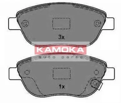 Колодка тормозная Opel Corsa D 06-> перед. KAMOKA JQ1013838