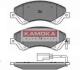 ГАЛЬМІВНІ КОЛОДКИ ПЕР. FORD TRANSIT 2.2TDCI, 2.3 16V, 2.4 TDCI FWD 07/06- (BOSCH) (С ДАТЧИКОМ) KAMOKA JQ1013858 (фото 1)