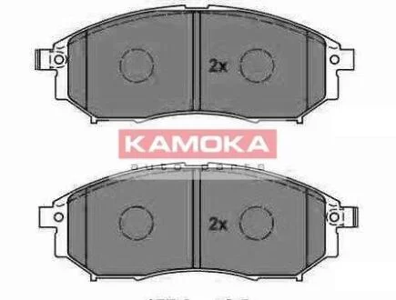 Колодка тормозная Nissan Murano 05->,Navara 05->,Pathfinder 05-> перед. KAMOKA JQ1013994