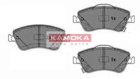Колодки пер. Toyota Auris (07-12), Corolla (06-14) KAMOKA JQ1018092