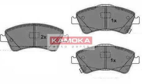 Колодки гальмівні передні Toyota Corolla 02-, Auris 07-, Urban Cruiser 09-,Verso S 10-/ Lexus HS KAM KAMOKA JQ1018094
