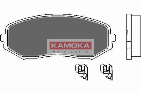 Гальмiвнi колодки дисковi SUZUKI GRAND VITARA 05- KAMOKA JQ1018120