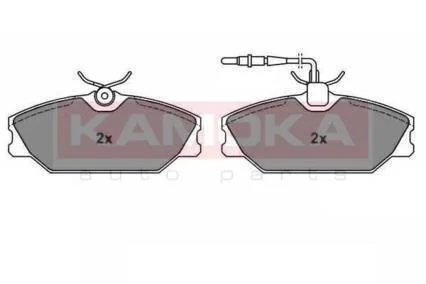 Колодка тормозная передняя DAEWOO RENAULT/LUBLIN 97-/LAGUNA 95-01CLIO 00/MEGANE 96-01 диск. KAMOKA JQ101812