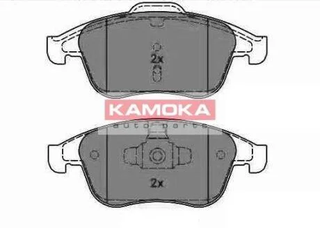 Колодка тормозная Renault Laguna III 07->, Scenic 09-> перед. KAMOKA JQ1018136