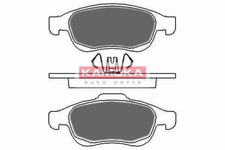Гальмiвнi колодки дисковi KAMOKA JQ1018360