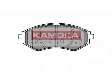 Колодка тормозная передняя CHEVROLET AVEO/AVEO II/ ZAZ VIDA/KALOS/LOVA кор. уп. KAMOKA JQ1018366