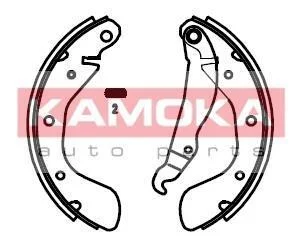 Колодка тормозная Opel Astra F 91-98,Corsa A/B 82-00 барабанная компл. KAMOKA JQ202005