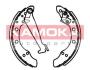 Колодка тормозная задняя CHERY AMULET/GELLY CK/VW VENTO/PASSAT B2 B3/AUDI A2 00-05/SEAT IBIZA II/III/IV/V 93-&gt;/SKODA FABIA 00-&gt; барабан. кор. уп. KAMOKA JQ202007 (фото 1)