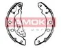 Колодка тормозная Renault Kangoo 97->, Nissan Kubistar 03->,Primera (P11) 96-06 барабанная компл. KAMOKA JQ202017 (фото 1)
