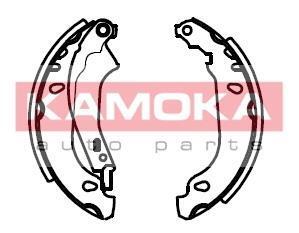 Колодка тормозная Peugeot 206 98-> барабанная компл. KAMOKA JQ202018