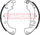 Колодка тормозная задняя Renault Logan 04->,Sandero 08->,Renault Clio II 98->,Thalia барабан. 203 мм (Lucas) кор. уп. KAMOKA JQ202045 (фото 1)