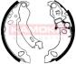 Колодка тормозная Fiat Panda 03\&#039;-&gt; (без ABS) барабанная компл. KAMOKA JQ202048 (фото 1)