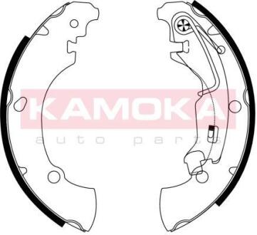 Гальмiвнi колодки барабаннi CITROEN NEMO 08-/FIAT IDEA 04-/PUNTO/GRANDE PUNTO 99- KAMOKA JQ202059