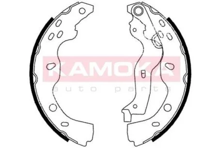 Колодка тормозная Suzuki SX4 06\\'->, Fiat Sedici 06\\'-> барабанная компл. KAMOKA JQ202060