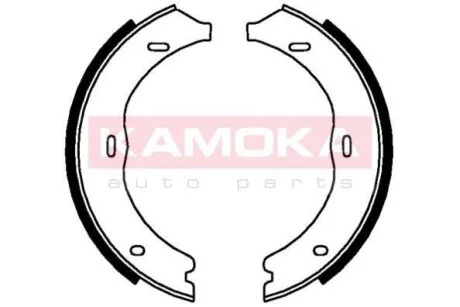 Колодка тормозная MB Viano 03\'->,Vito 03\'-> барабанная (стояночн. тормоз) компл. KAMOKA JQ212031