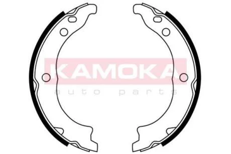 Колодка тормозная Citroen Jumper 06->,Fiat Ducato 06-> барабанная (стояночн. тормоз) компл. KAMOKA JQ212040