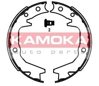 Колодка тормозная Mitsubishi Lancer 03->,Outlender 03-> барабанная (стояночн. тормоз) компл. KAMOKA JQ212047