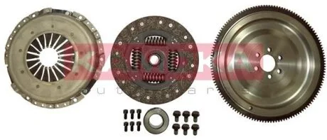Комплект сцепления с маховиком Audi A4 95-04,A6 95-05,VW Passat 95-05 KAMOKA KC099