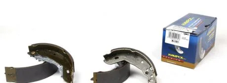 Комплект гальмівних колодок KAMPOL K191