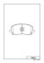 Колодка гальм.TOYOTA LEXUS RX300 MCU15 00- FRONT (MK) KASHIYAMA D2231 (фото 1)