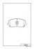 Колодка гальм.TOYOTA LEXUS RX300 MCU15 00- FRONT (MK) KASHIYAMA D2231 (фото 1)