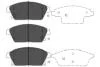 PARTS OPEL Тормозные колодки передн.Astra J,Mokka,Chevrolet Cruze 09- (16) KAVO KBP-1014 (фото 1)