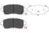 PARTS MAZDA Тормозные колодки передн.Mazda 2,Suzuki Swift III, IV,Daihatsu Materia KAVO KBP-1514 (фото 1)