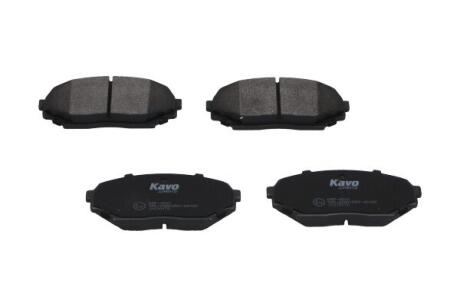 Комплект гальмівних накладок, дискове гальмо KAVO KBP-4521